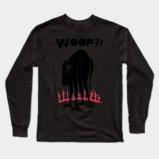 Cat Demon Making Woof Long Sleeve T-Shirt